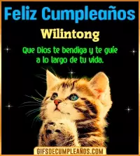 GIF Feliz Cumpleaños te guíe en tu vida Wilintong